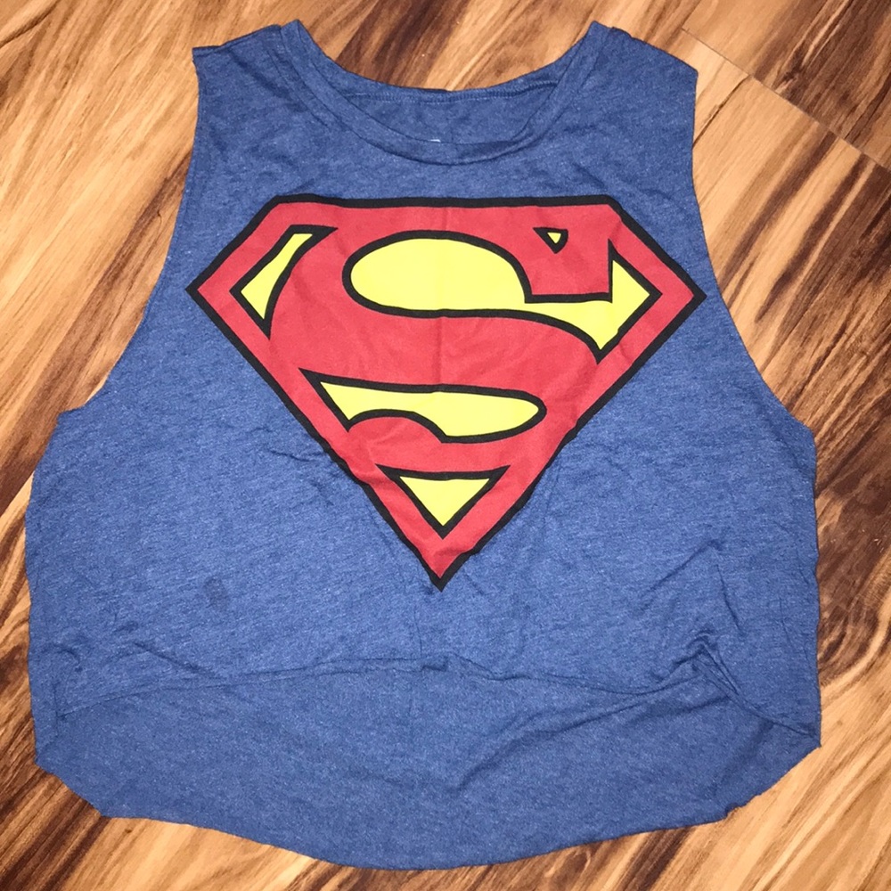 Superman crop top